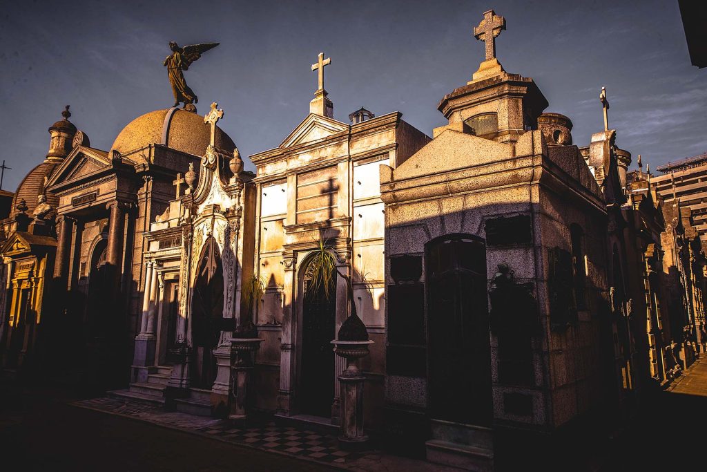 Evita sírja: A Recoleta Temető