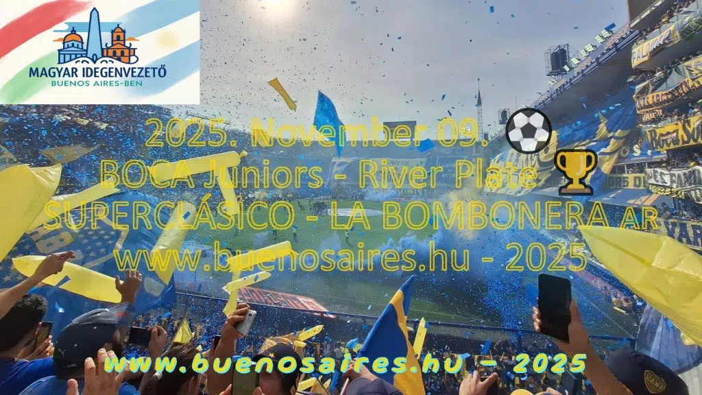 2025. November 09. - 22:30 ?⚽ Elképesztő BOCA Juniors - River Plate ?️?? SUPERCLÁSICO - LA BOMBONERA ?????